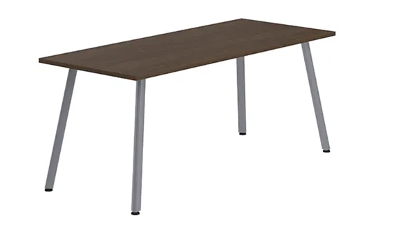 Desk Shell 66in W x 30in D with Metal Legs