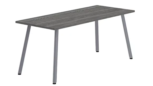 L-Desk Shell 72in W x 30in D with Metal Legs