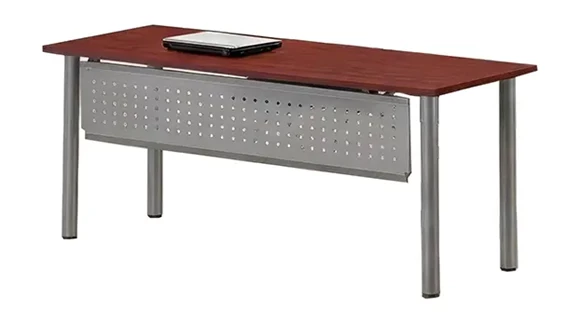 Training Table 60in W x 30in D with Modesty Panel and Post-Legs