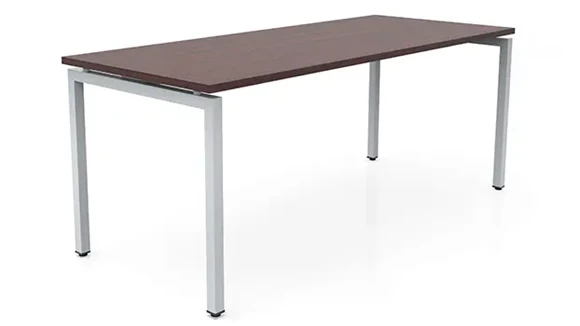 Writing Desk 66in W x 30in D with Metal Legs