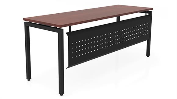 60in x 24in OnTask Table Desk with Modesty Panel