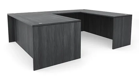 U-Desk Shell 72in W x 96in D with Modesty Panel