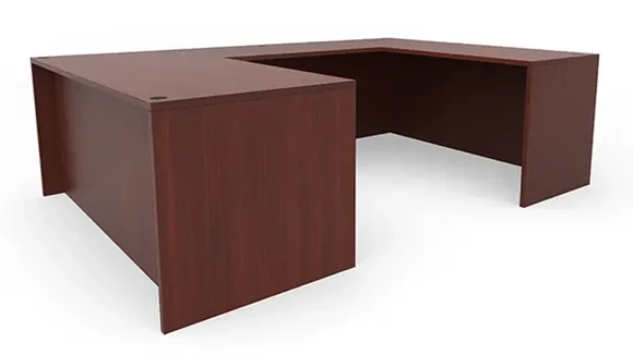 U-Desk Shell 60in W x 96in D with Modesty Panel