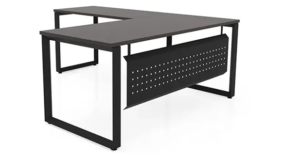 L-Desk Shell 60in W x 78in D with Modesty Panel