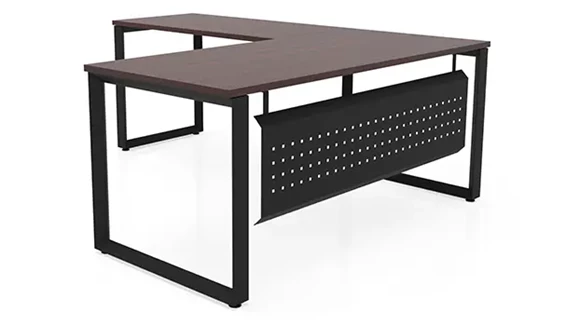 L-Desk Shell 66in W x 78in D with Modesty Panel