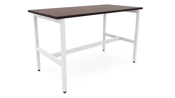 Standing Desk 72in W x 36in D with Metal Legs