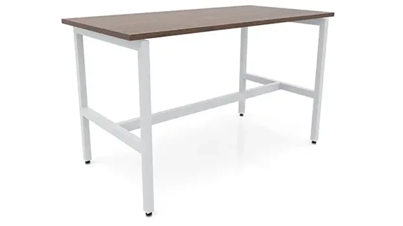 Standing Desk 60in W x 30in D with Metal Legs