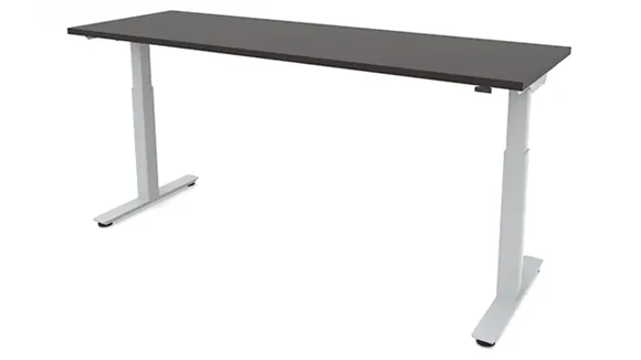 Sit-To-Stand Electric Standing Desk 60in W x 24in D