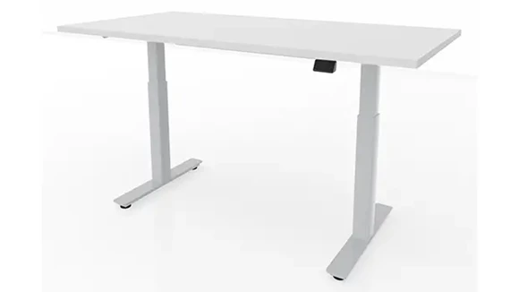 Sit-To-Stand Electric Standing Desk 66in W x 30in D