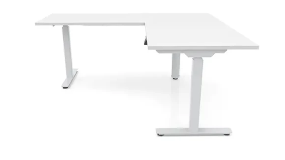 Sit-To-Stand L-Desk 60in W x 72in D