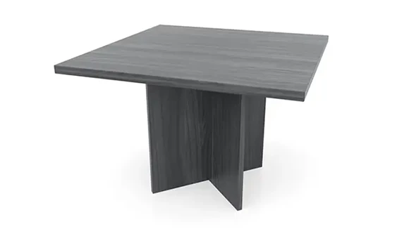 Conference Tables PBD Furniture 42in Square Meeting Table with X-Base