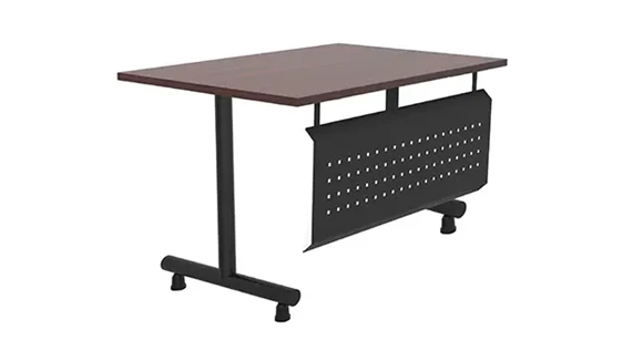 T-Leg Training Table 48in W x 24in D with Modesty Panel