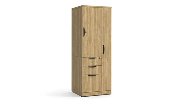 Wardrobe Cabinet 25in W x 24in D x 66in H