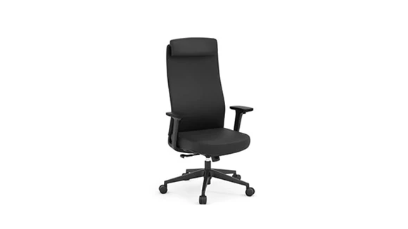 High-Back Executive Chair with Headrest
