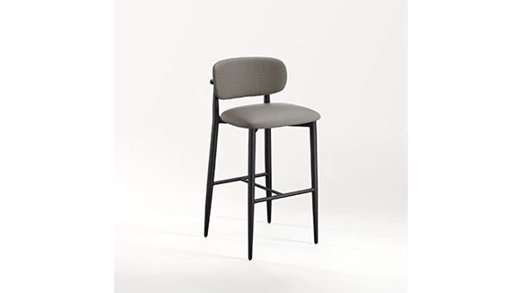 Stool with Metal Frame and Polyurethane