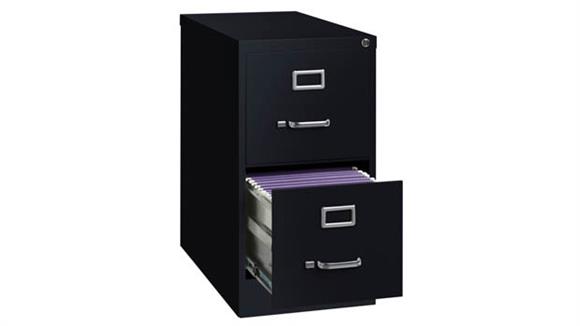 25in Deep 2 Drawer Legal Size Vertical File
