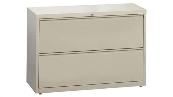 42in W Two Drawer Lateral File