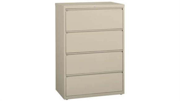 30in W Four Drawer Lateral File