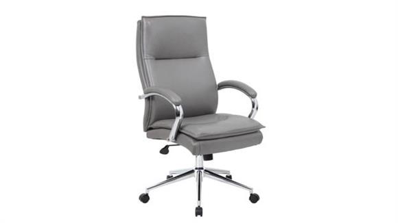 Executive High Back Chair with Chrome Base