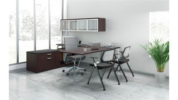 72in x 102in L Shaped Desk Set