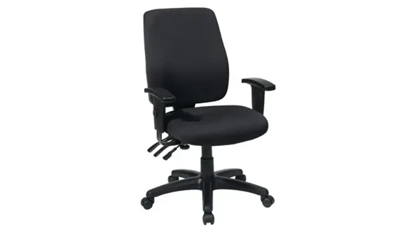 High-Back Task Chair with Fabric Seat