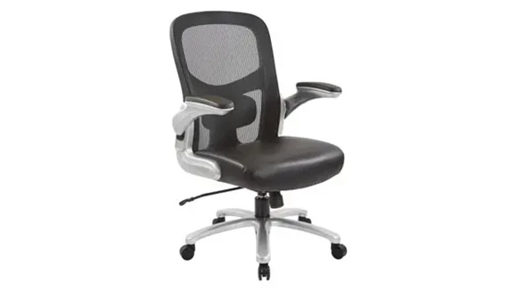 Big and Tall Task Chair with Mesh Back and Height Adjustable