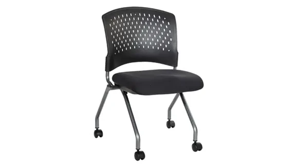 Armless Nesting Chair with Mesh Back