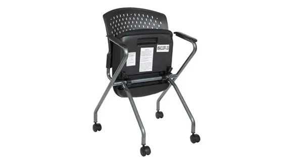 Nesting Chair with Fabric Seat