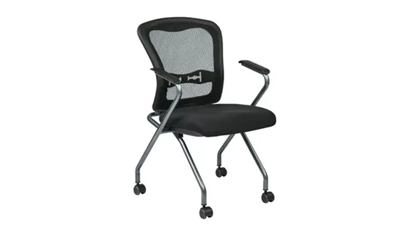 Nesting Chair with Lumbar Support and Mesh Back