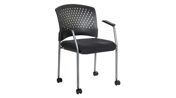Guest Chair with Fabric Seat