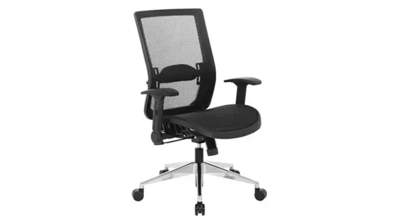 Task Chair with Synchro Tilt and Lumbar Support