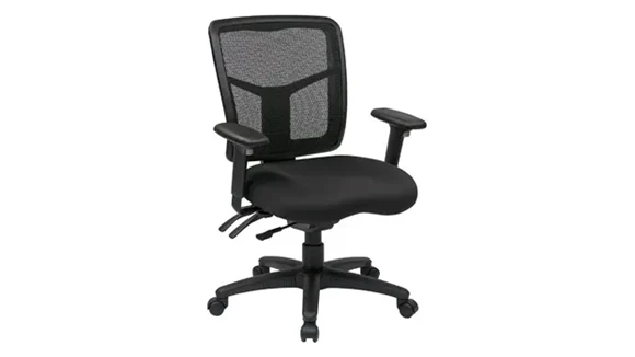 Mid-Back Task Chair with Dual Wheel Carpet Casters