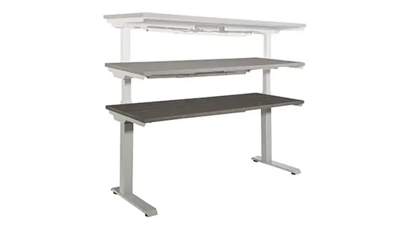 Height Adjustable Desk 60in W x 24in D