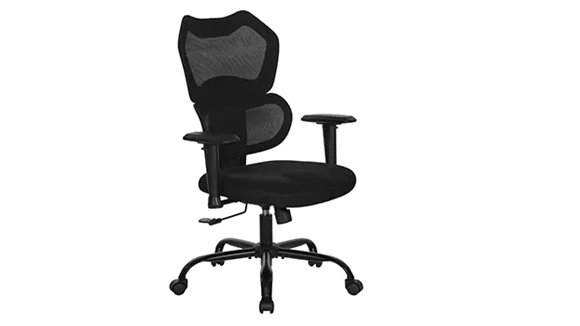 Task Chair with Mesh Back and Fabric Seat