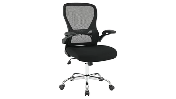 Task Chair with Lumbar Support and Mesh Back