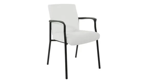 Guest Chair Upholstered Seat and Back Wood Frame