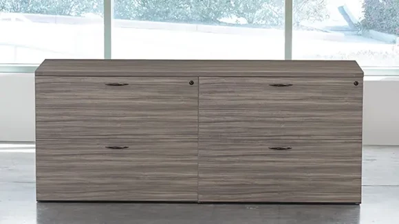 Combo Credenza 71in W x 23in D x 30in H
