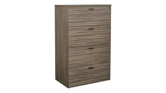 File Cabinet 36in W x 23in D x 53in H with 4 Drawers