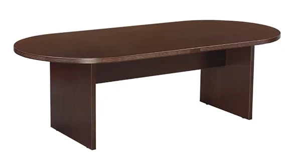 Racetrack Conference Table 8ft W x 44in D