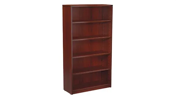 Bookcase 36in W x 14in D x 65in H with 5 Shelves