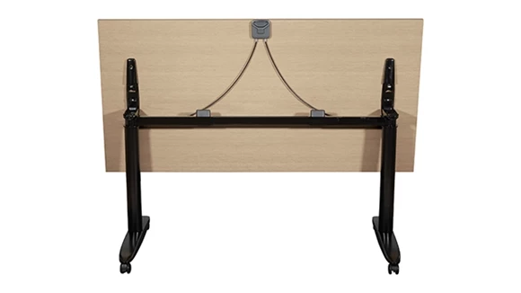 Flip-Top Nesting Training Table 72in W x 24in D with T-Base