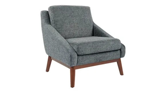 Mid-Century Modern Chair Solid Wood Legs
