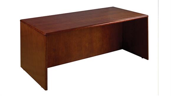72in x 36in Wood Veneer Desk Shell