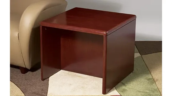 Wood Veneer End Table