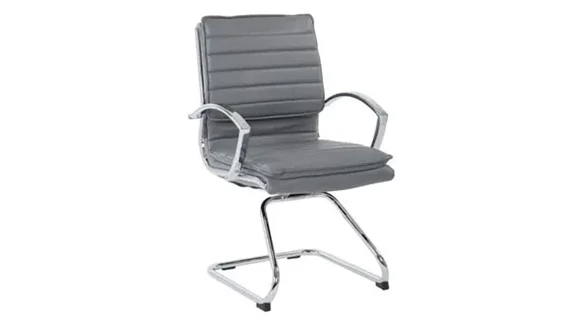 Guest Chair Upholstered Seat and Back Wood Frame