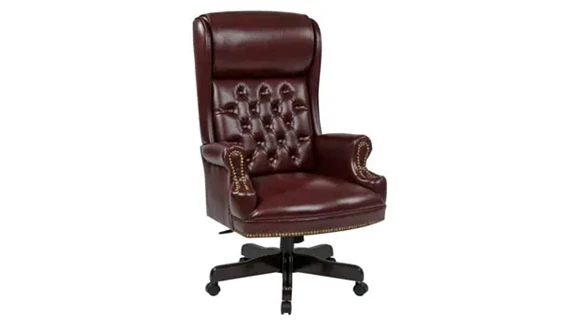 High Back Executive Chair with Integral Headrest