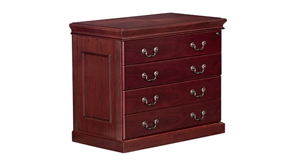 2 Drawer Wood Veneer Lateral File