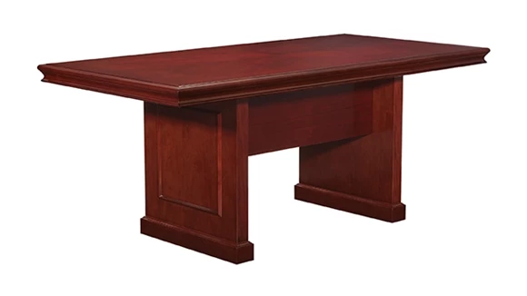 6ft Wood Veneer Conference Table