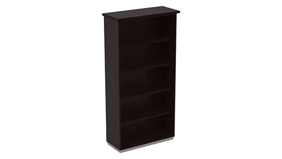 Bookcase 36in W x 16in D x 72in H with 4 Adjustable Shelves