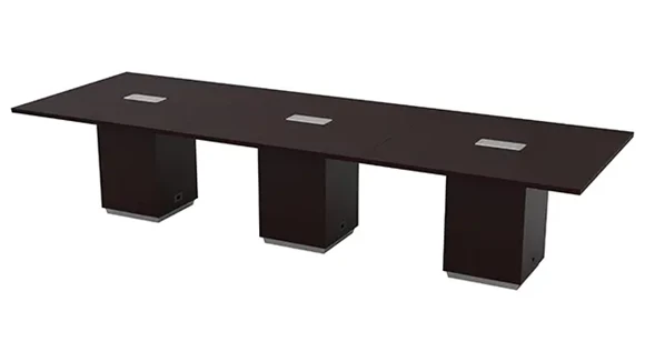 Conference Table 12ft W x 48in D with Wire Management